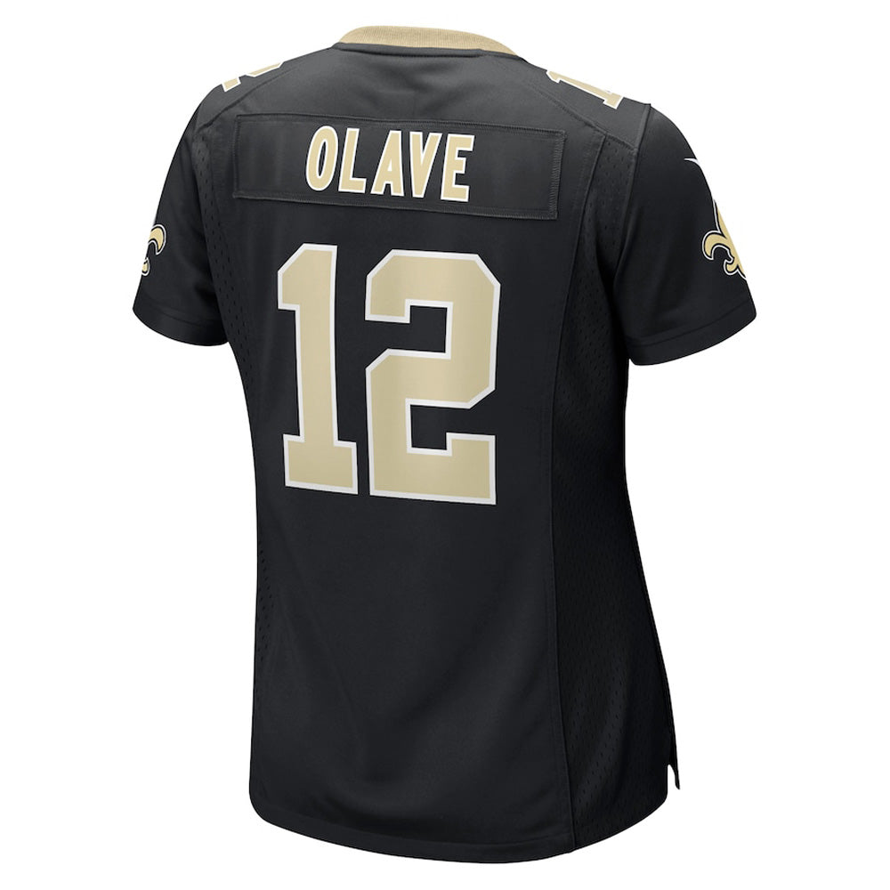 Women's New Orleans Saints Chris Olave Game Jersey - Black