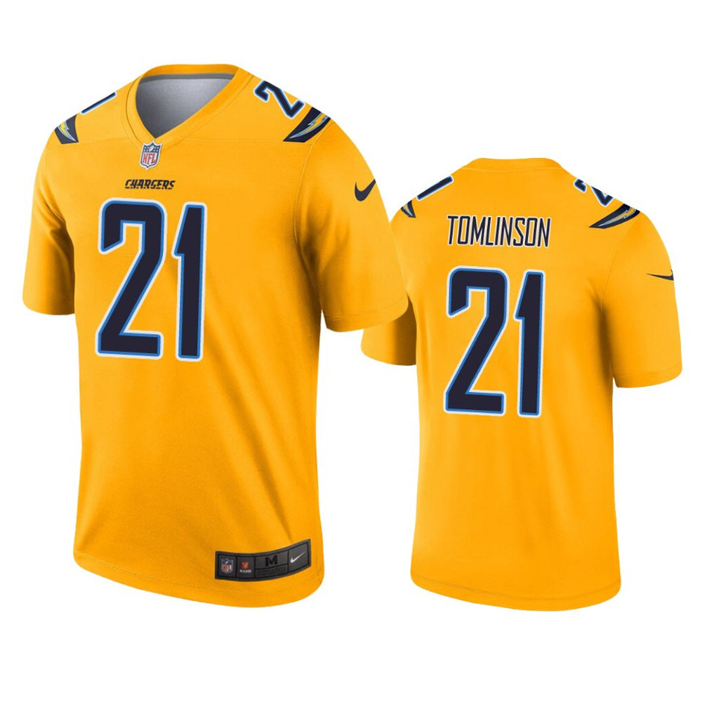Youth San Diego Chargers LaDainian Tomlinson Inverted Legend Jersey - Gold